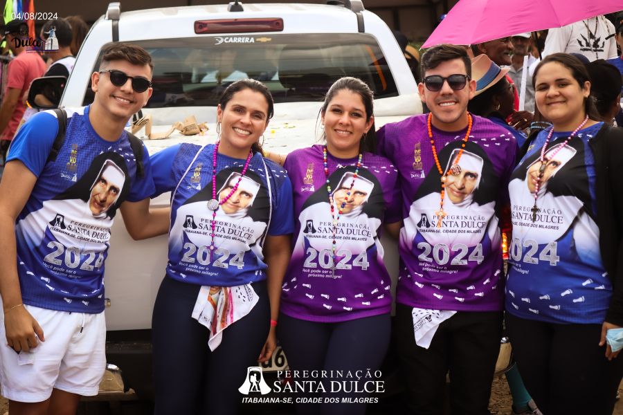 Peregrinação de Santa Dulce dos Pobres emociona e mobiliza milhares em Itabaiana