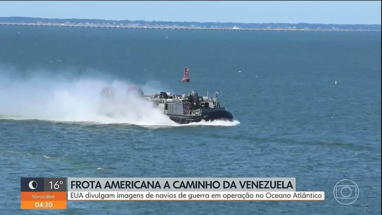 Navios de Trump levantam suspeita de ação militar contra Venezuela, diz jornal; regime Maduro diz 'se preparar para o pior'
