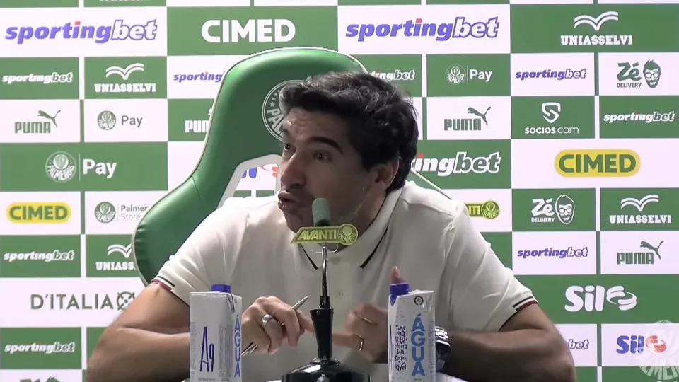 Fala de Abel causa polêmica: "Podem ir buscar Messi, Ronaldo..."