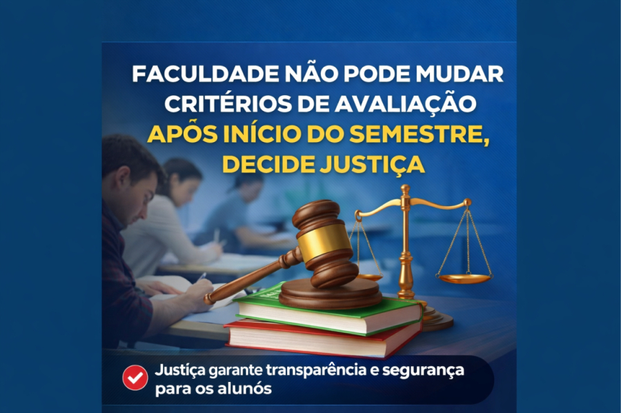 Justiça garante transparência e segurança para os alunos.