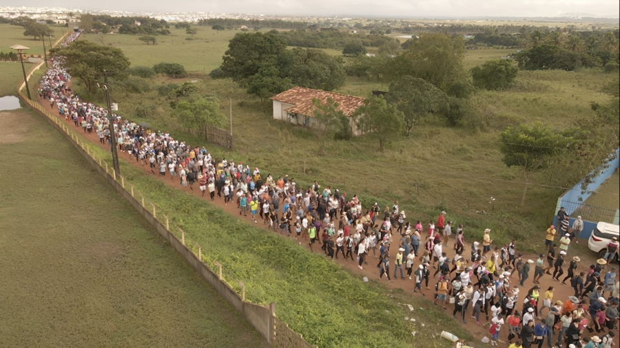 Peregrinação de Santa Dulce fortalece a devoção com a presença de Santo Antônio em Itabaiana