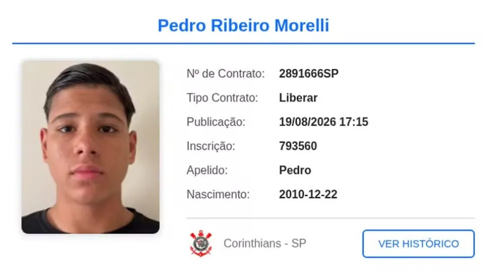 Corinthians rescinde com jogador pivô de racha com o Palmeiras